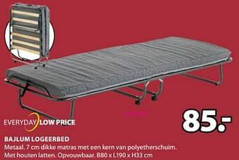 Jysk Bajlum logeerbed aanbieding