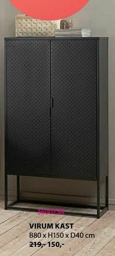 Jysk Virum kast aanbieding