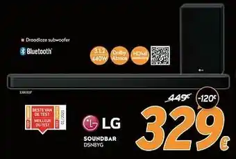 Lg soundbar dsn8yg