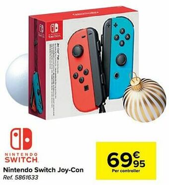 Carrefour Nintendo switch joy-con aanbieding