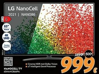 Lg nanocell tv 65nano866pa