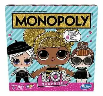 Dreamland Monopoly L.O.L. Surprise! aanbieding