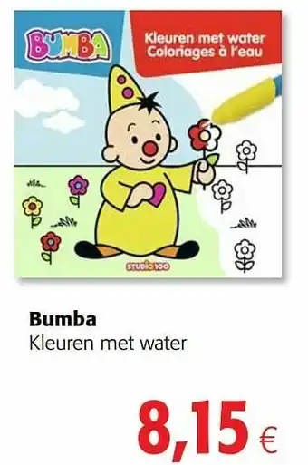 Bumba kleuren met water