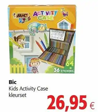 Colruyt Bic kids activity case kleurset aanbieding