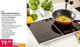 ALDI Quigg dubbele inductiekookplaat aanbieding
