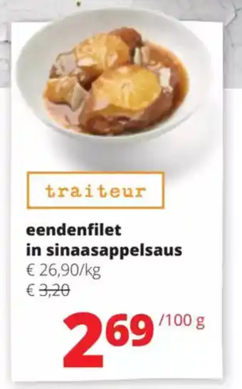 Spar Eendenfilet in Sinaasappelsaus aanbieding