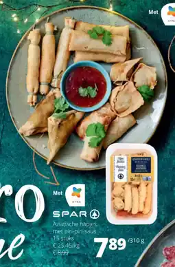 Aziatische hapjes met piri-piri-saus