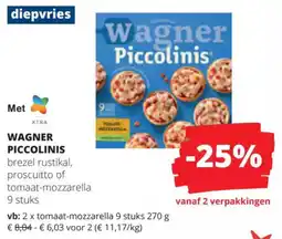 Spar Wagner Piccolinis aanbieding