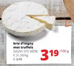 Spar Brie d'isigny met truffels aanbieding