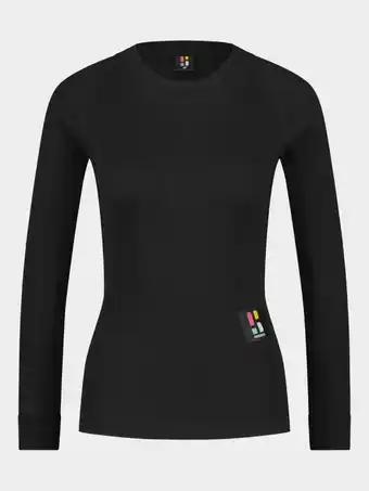 Decathlon Thermoshirt met lange mouwen Dames Pro Zwart aanbieding