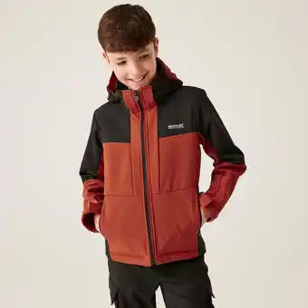 Decathlon De Haydenbury II softshell wandeljas voor kinderen aanbieding