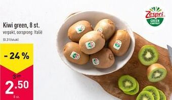 ALDI Kiwi green aanbieding