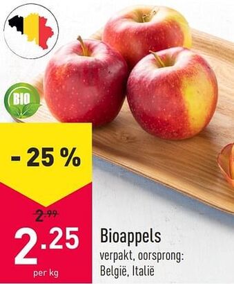 ALDI Bioappels aanbieding