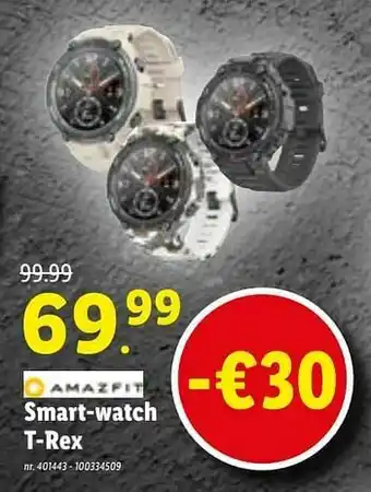 Amazfit Smart-watch t-rex
