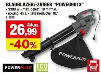 Hubo Powerplus bladblazer--zuiger poweg9013 aanbieding