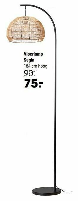Kwantum Vloerlamp segin aanbieding