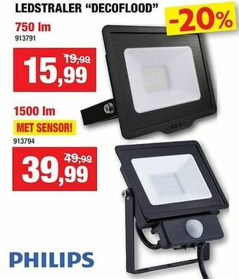 Hubo Ledstraler decoflood aanbieding