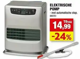 Hubo Zibro elektrische pomp aanbieding