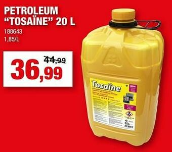 Hubo Petroleum tosaïne aanbieding