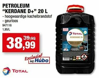 Hubo Petroleum kerdane d+ aanbieding