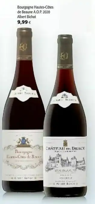 Colruyt Bourgogne hautes-côtes de beaune a.o.p. 2020 albert bichot aanbieding