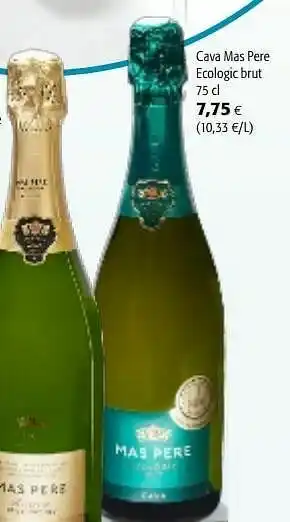 Colruyt Cava mas pere ecologic brut aanbieding