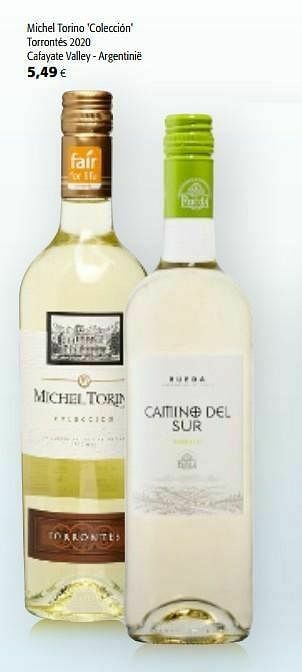 Colruyt Michel torino colección torrontés 2020 cafayate valley - argentinie aanbieding