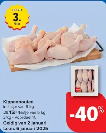 Carrefour Kippenbouten aanbieding