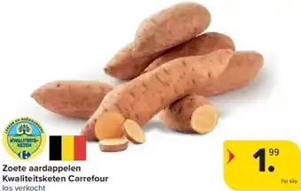 Carrefour Zoete aardappelen kwaliteitsketen carrefour aanbieding