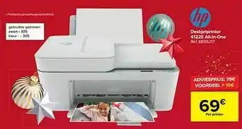 Carrefour Hp deskjetprinter 4122e all-in-one aanbieding