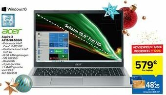 Acer aspire 3 a315-58-53gn
