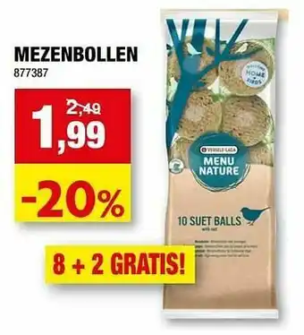 Hubo Mezenbollen aanbieding