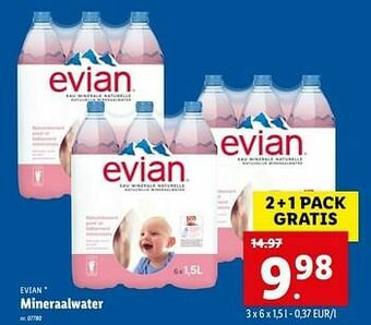 Lidl Mineraalwater aanbieding