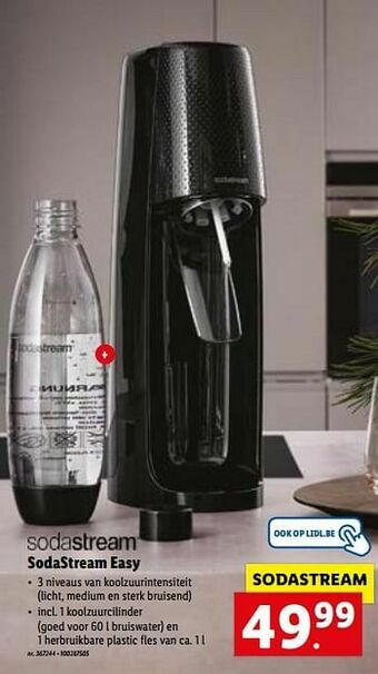 Lidl Sodastream easy aanbieding