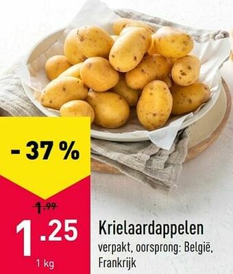 ALDI Krielaardappelen aanbieding