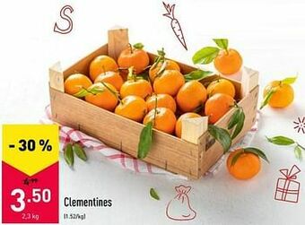 ALDI Clementines aanbieding