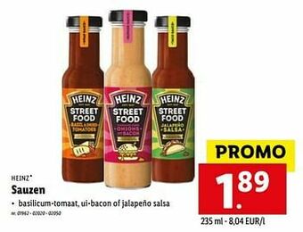 Lidl Sauzen aanbieding