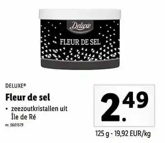 Lidl Fleur de sel aanbieding
