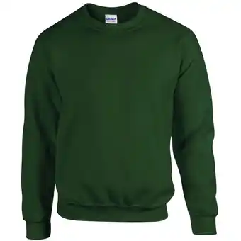 Decathlon Childrens Unisex Heavy Blend Sweatshirt Crewneck (Bosgroen) aanbieding