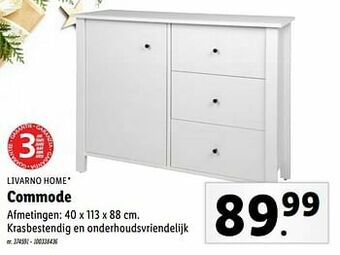 Lidl Commode aanbieding