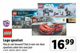 Lidl Lego speelset aanbieding
