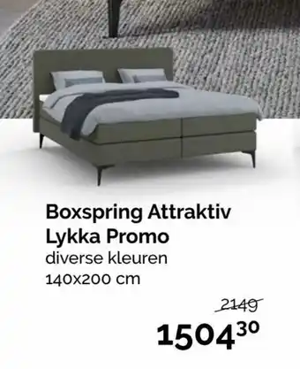 Boxspring Attraktiv Lykka Promo