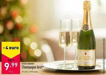 ALDI Champagne brut aanbieding