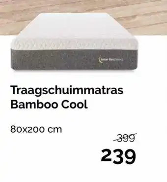 Beter Bed Traagschuimmatras Bamboo Cool aanbieding