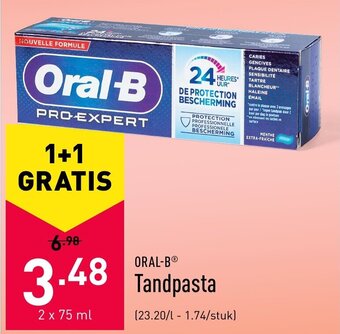 ALDI Tandpasta 2 x 75ml aanbieding