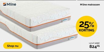 Beter Bed M line matrassen aanbieding