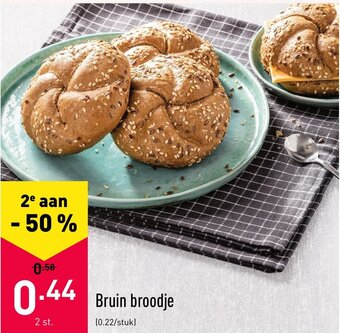 ALDI Bruin broodje aanbieding