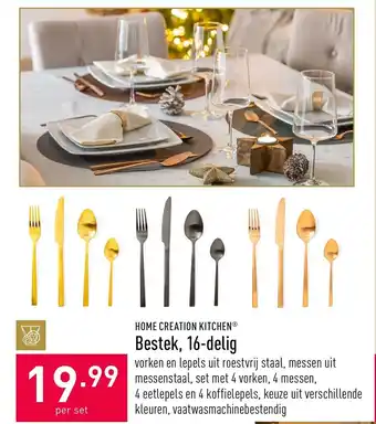 ALDI Bestek, 16-delig aanbieding