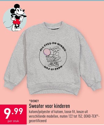ALDI Sweater voor kinderen aanbieding