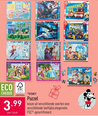 ALDI Puzzel aanbieding